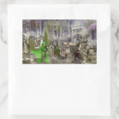 Sticker Rectangulaire Emmène-Moi Avec Toi (Sac)