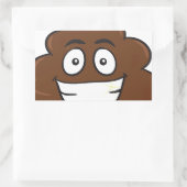 Sticker Rectangulaire émoticône (Sac)