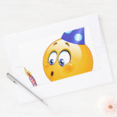 Sticker Rectangulaire émoticône anniversaire (Enveloppe)