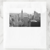 Sticker Rectangulaire Empire States Building (Sac)