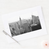 Sticker Rectangulaire Empire States Building (Enveloppe)
