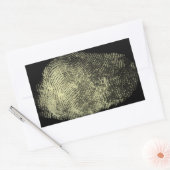 Sticker Rectangulaire Empreinte de boucle inversée (Enveloppe)