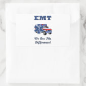 Sticker Rectangulaire EMT Nous Sommes La Différence (Sac)