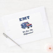 Sticker Rectangulaire EMT Nous Sommes La Différence (Enveloppe)