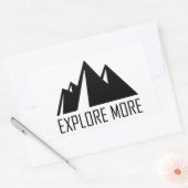 Sticker Rectangulaire En savoir plus (Enveloppe)