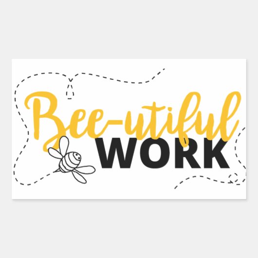 Sticker Rectangulaire Encourager les enseignants de la classification Pa (Devant)