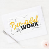 Sticker Rectangulaire Encourager les enseignants de la classification Pa (Enveloppe)