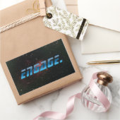 Sticker Rectangulaire Engager (Cadeaux)