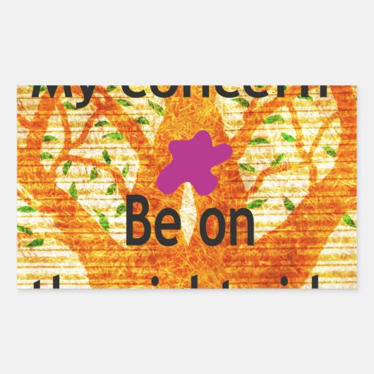 Sticker Rectangulaire Enraciné dans la droiture Baobab perspective Vinta (Devant)