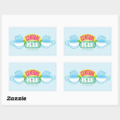 Sticker Rectangulaire Enseigne néon Central Perk (Feuille)
