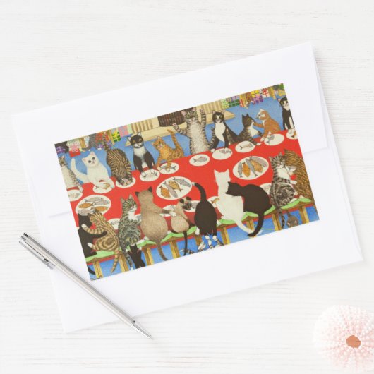 Sticker Rectangulaire Ensemble 2012 (Enveloppe)