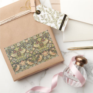 Sticker Rectangulaire Ensemble de mariage vintage Voleurs de fraises