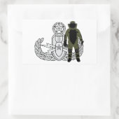 Sticker Rectangulaire EOD Bomb Suit (Sac)