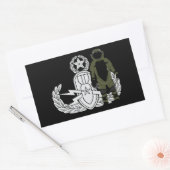 Sticker Rectangulaire EOD Bomb Suit (Enveloppe)
