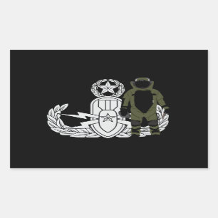 Sticker Rectangulaire EOD Bomb Suit
