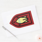 Sticker Rectangulaire EOD néerlandais (Enveloppe)