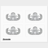 Sticker Rectangulaire EOD Senior (Feuille)