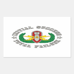 Sticker Rectangulaire EOD Senior couleur ISTF