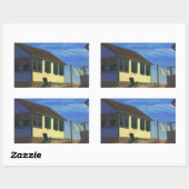 Sticker Rectangulaire Éolien d'été 2009 (Feuille)