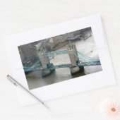 Sticker Rectangulaire Épatant ! Tower Bridge Londres (Enveloppe)