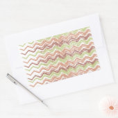 Sticker Rectangulaire Épice de scribble Chevron ZigZag (Enveloppe)