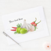 Sticker Rectangulaire Épices (Enveloppe)