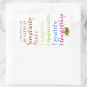 Sticker Rectangulaire Épices Quaker (Sac)