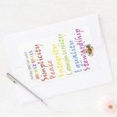 Sticker Rectangulaire Épices Quaker (Enveloppe)