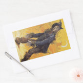 Sticker Rectangulaire Épouvantail du Magicien d'Oz, Contes de fées vinta (Enveloppe)