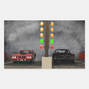 Sticker Rectangulaire Épreuve de force finale de Mopar