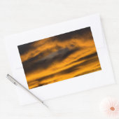 Sticker Rectangulaire épuisement des aigles (Enveloppe)