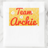 Sticker Rectangulaire Équipe Archie (Sac)