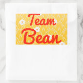 Sticker Rectangulaire Équipe Bean (Sac)