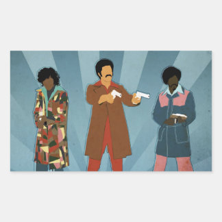 Sticker Rectangulaire Équipe Dynamite