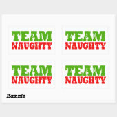 STICKER RECTANGULAIRE ÉQUIPE NAUGHTY (Feuille)