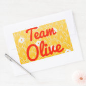 Sticker Rectangulaire Équipe Olive (Enveloppe)