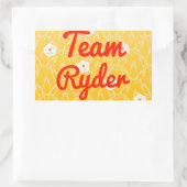 Sticker Rectangulaire Équipe Ryder (Sac)