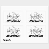 Sticker Rectangulaire Équipement Starmada (Feuille)