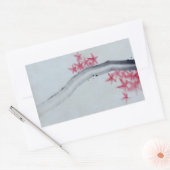 Sticker Rectangulaire érable japonais (Enveloppe)