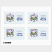 Sticker Rectangulaire Eric Carle | Dreamer (Feuille)