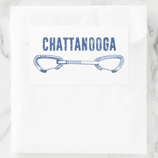 Sticker Rectangulaire Escalade Chattanooga Quickdraw (Sac)