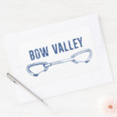 Sticker Rectangulaire Escalade de Bow Valley Rock (Enveloppe)