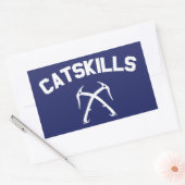 Sticker Rectangulaire Escalade de glace CatSkills (Enveloppe)