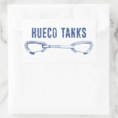 Sticker Rectangulaire Escalade Hueco Tanks (Sac)