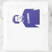 Sticker Rectangulaire Escalade John Belushi (Sac)