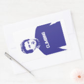 Sticker Rectangulaire Escalade John Belushi (Enveloppe)