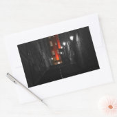 Sticker Rectangulaire Escalier gothique (Enveloppe)
