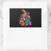 Sticker Rectangulaire Espace (Sac)