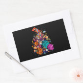 Sticker Rectangulaire Espace (Enveloppe)