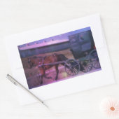 Sticker Rectangulaire Espace Amish (Enveloppe)